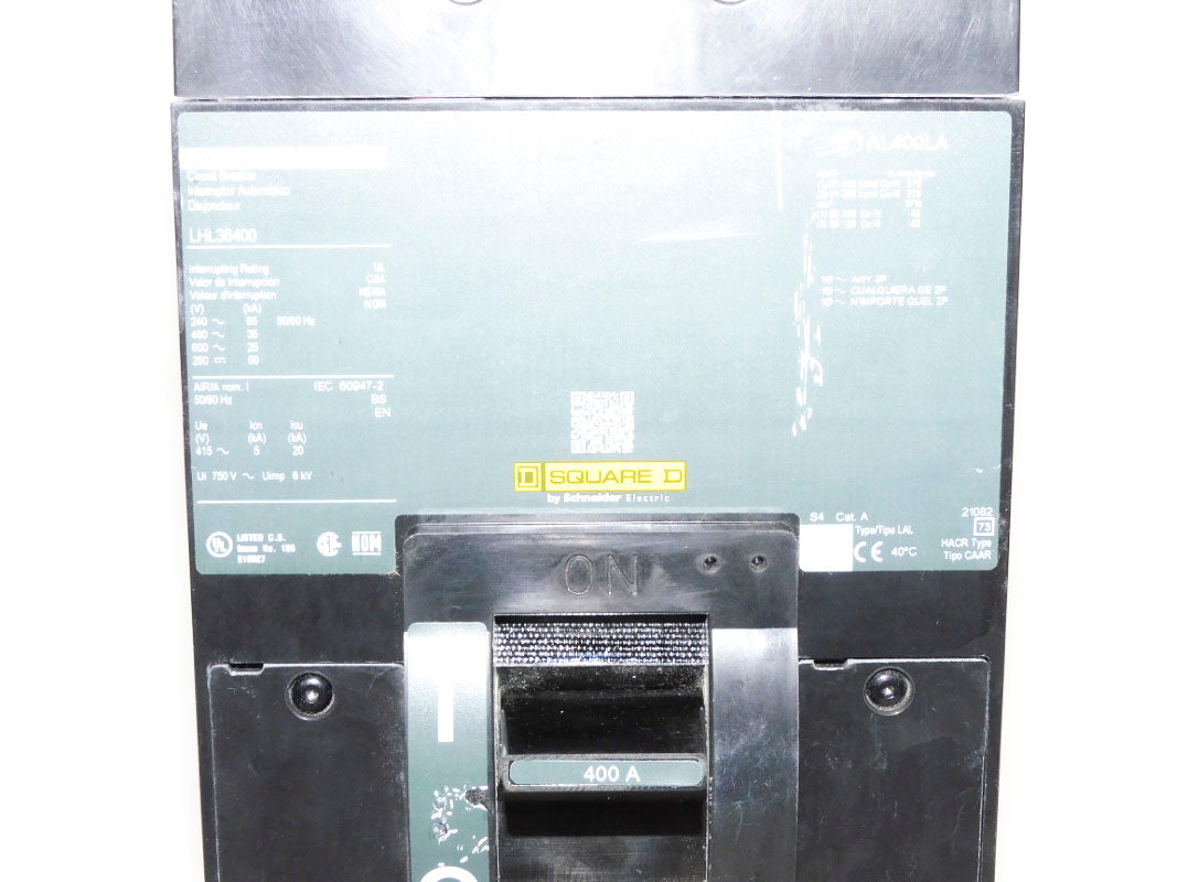 SQUARE D LHL36400 600V 400A (AS PICTURED) NSNP