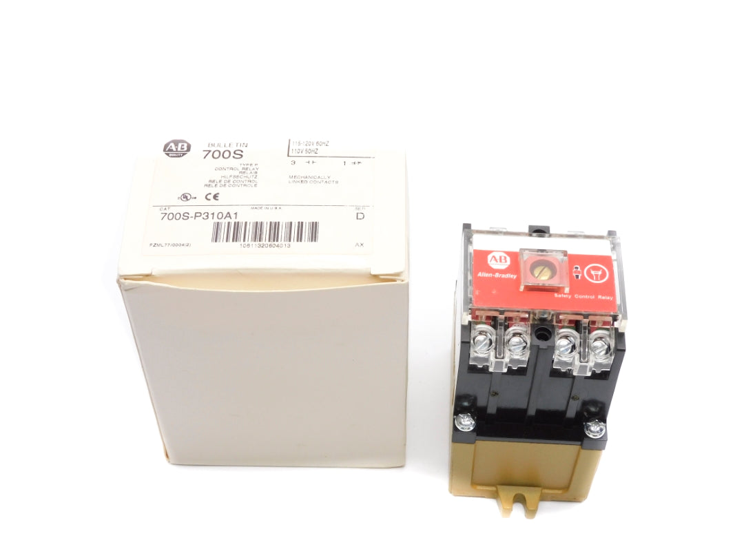 ALLEN BRADLEY 700S-P310A1 SER. D 115-120/110V (WH) NSMP