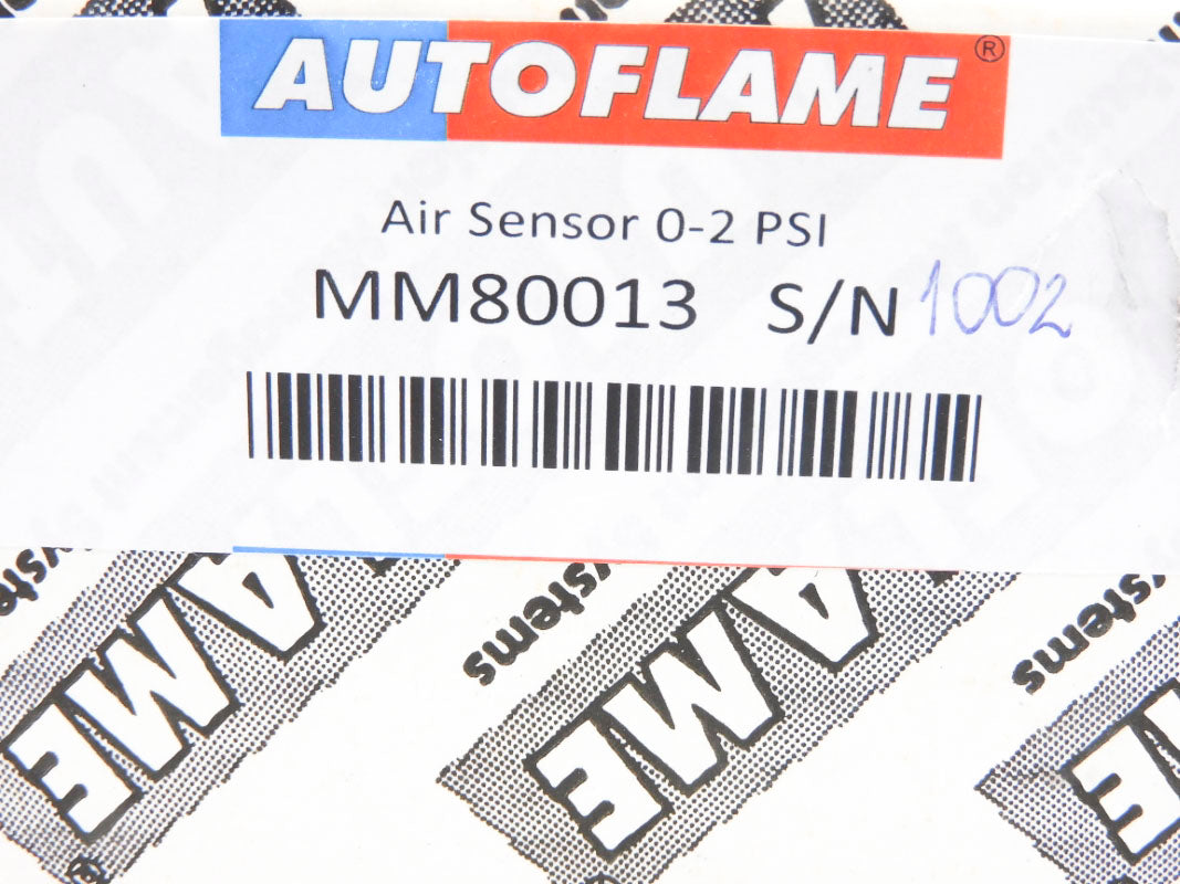 AUTOFLAME MM80013 0-2PSI NSMP