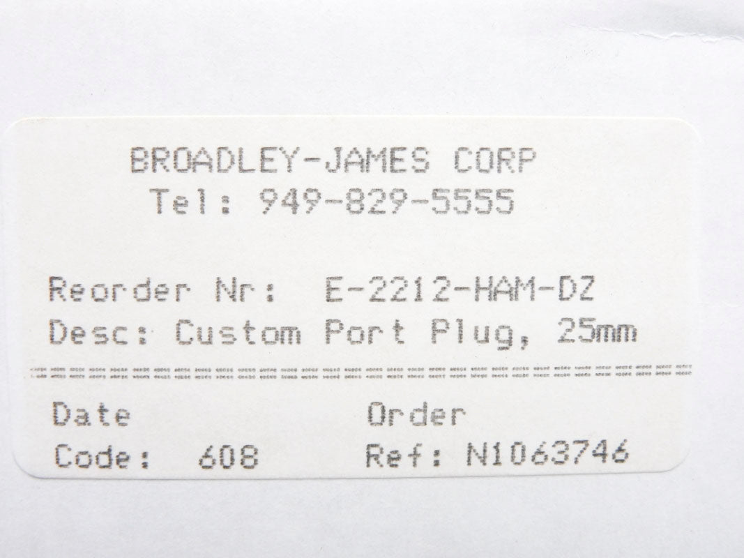 BROADLEY-JAMES E-2212-HAM-DZ NSMP