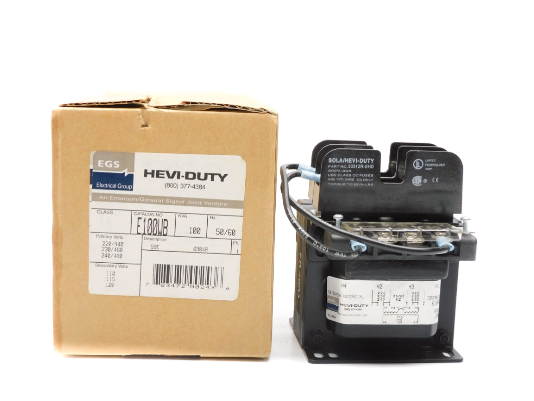 HEVI-DUTY E100WB .100KVA NSMP