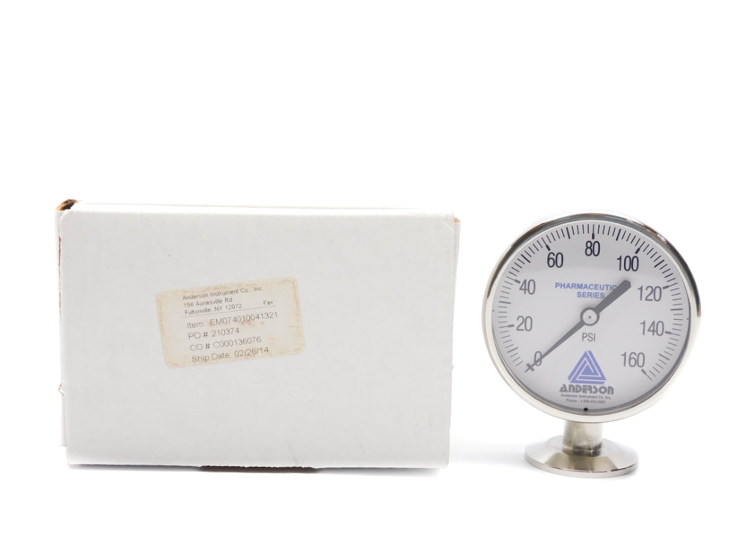 ANDERSON INSTRUMENT EM074010041321 160PSI NSMP
