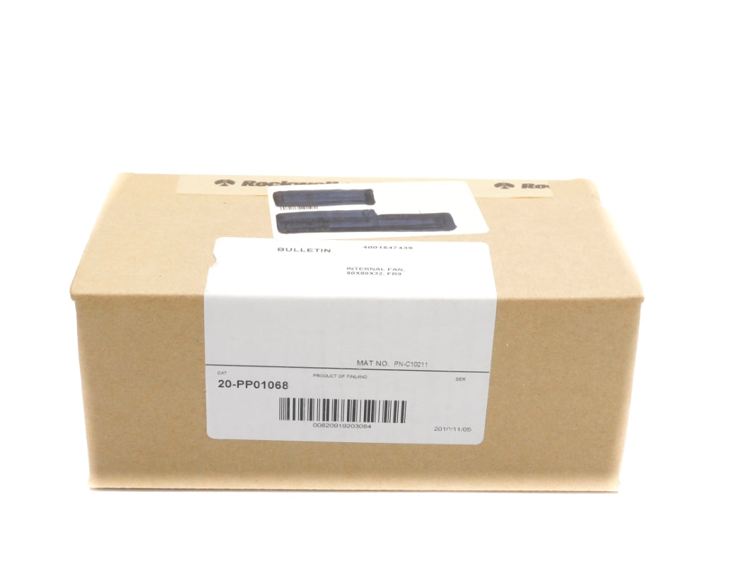 ALLEN BRADLEY 20-PP01068 DATE: 2010 (BR/WH) NSFS
