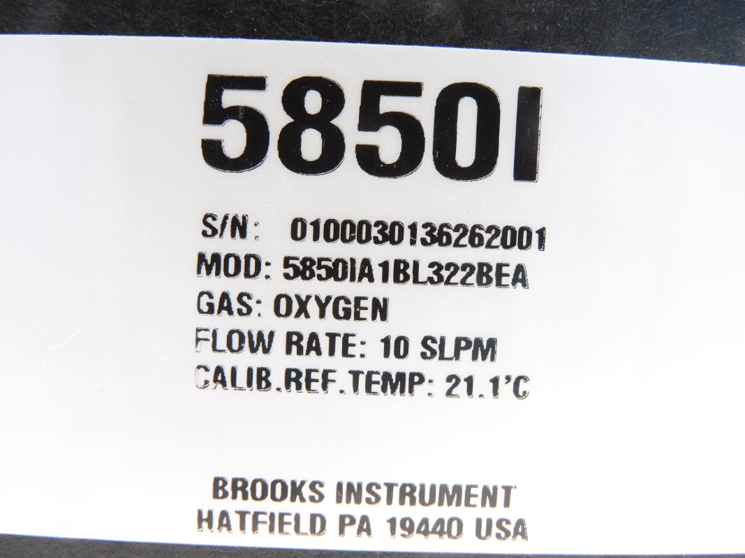 BROOKS INSTRUMENTS 5850IA1BL322BEA NSMP