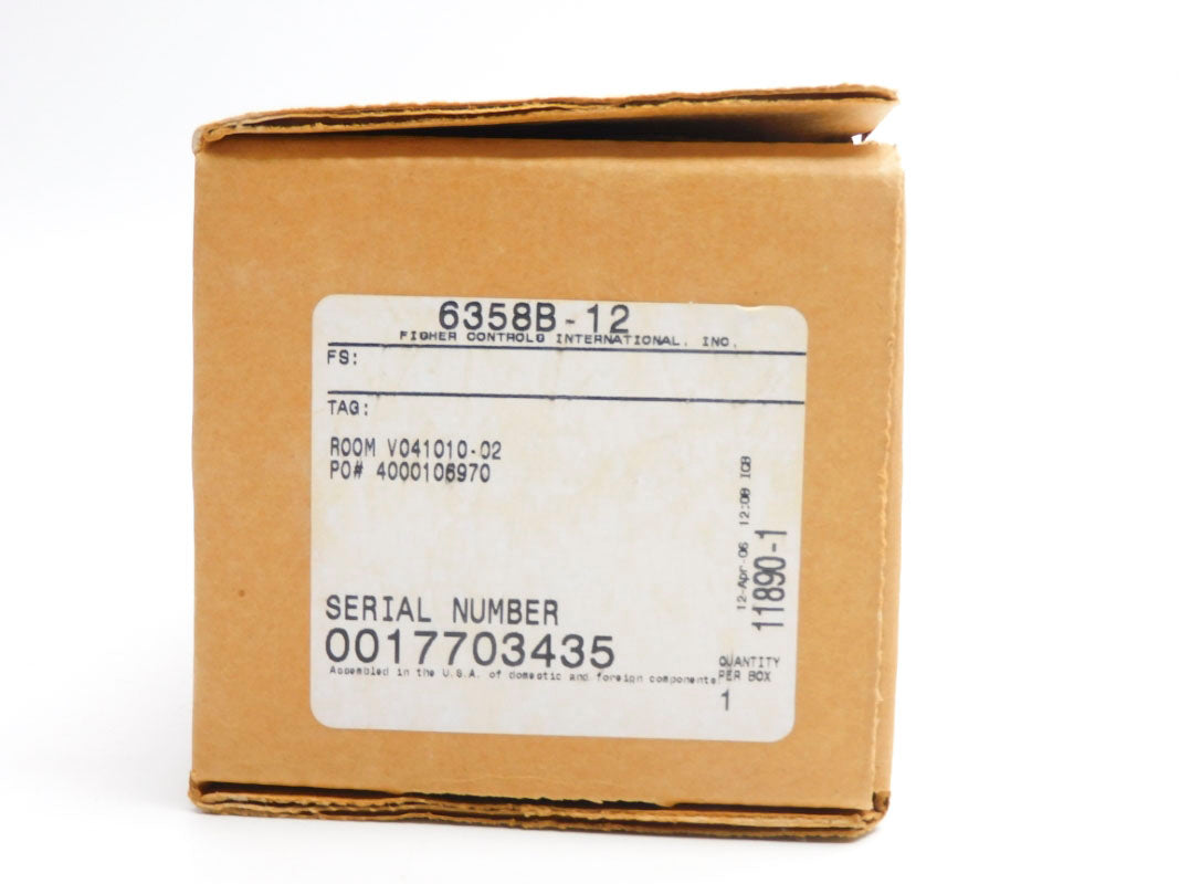 FISHER 6358B-12 NSMP
