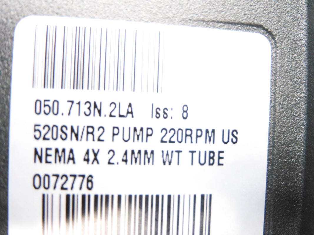 WATSON MARLOW 050.713N.2LA 520SN/R2 220RPM NSMP
