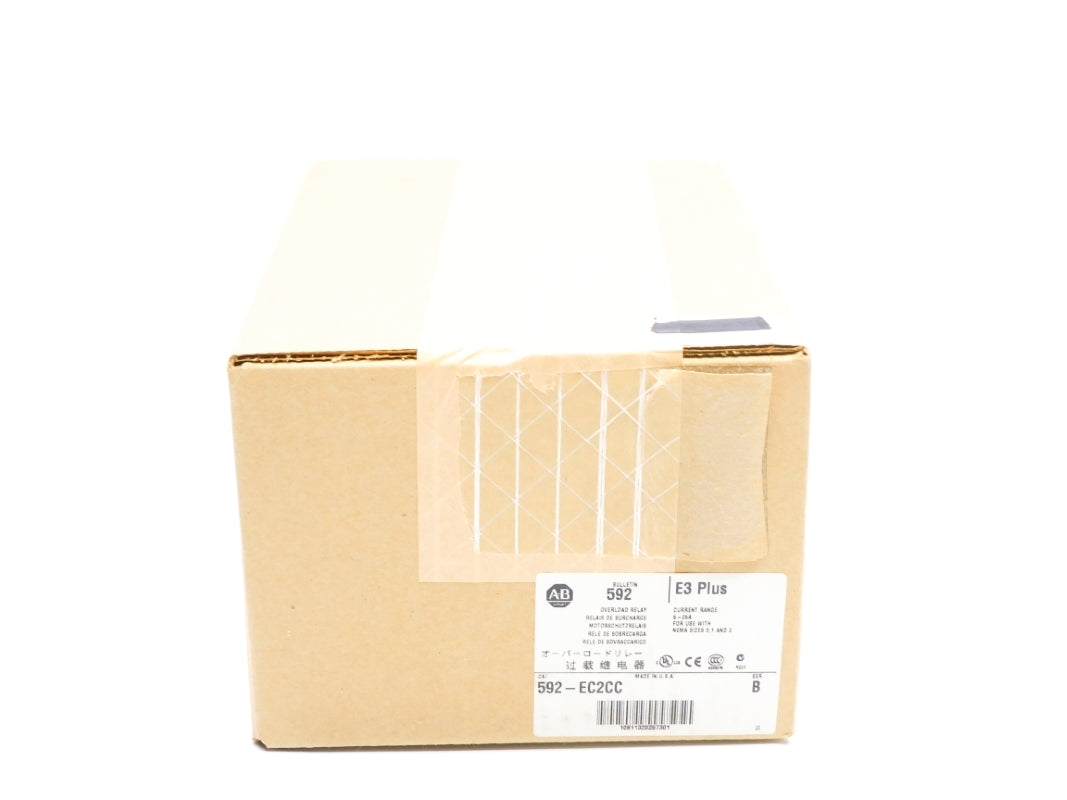 ALLEN BRADLEY 592-EC2CC SER. B 5-25A (BR/WH) NSFS