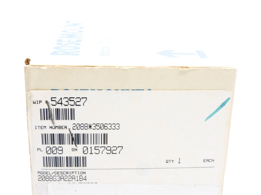 ROSEMOUNT 2088G3A22A1B4 0-800PSI NSMP