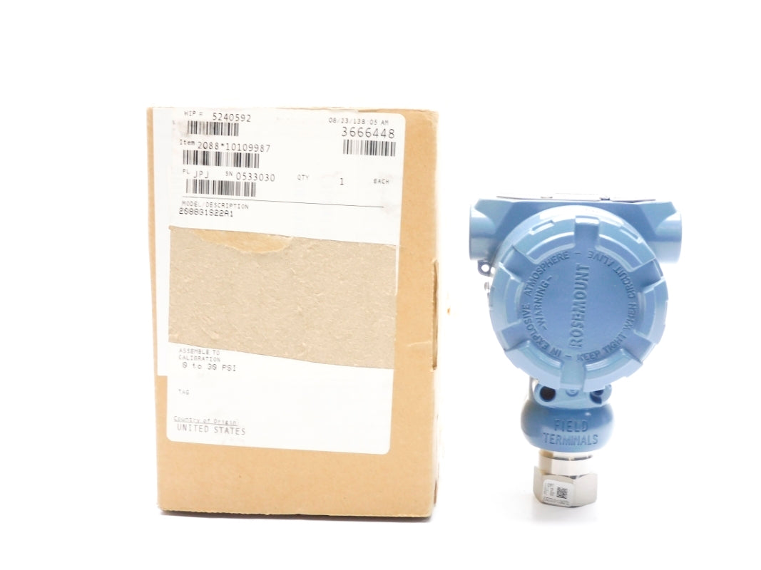 ROSEMOUNT 2088G1S22A1 0-30PSI NSMP