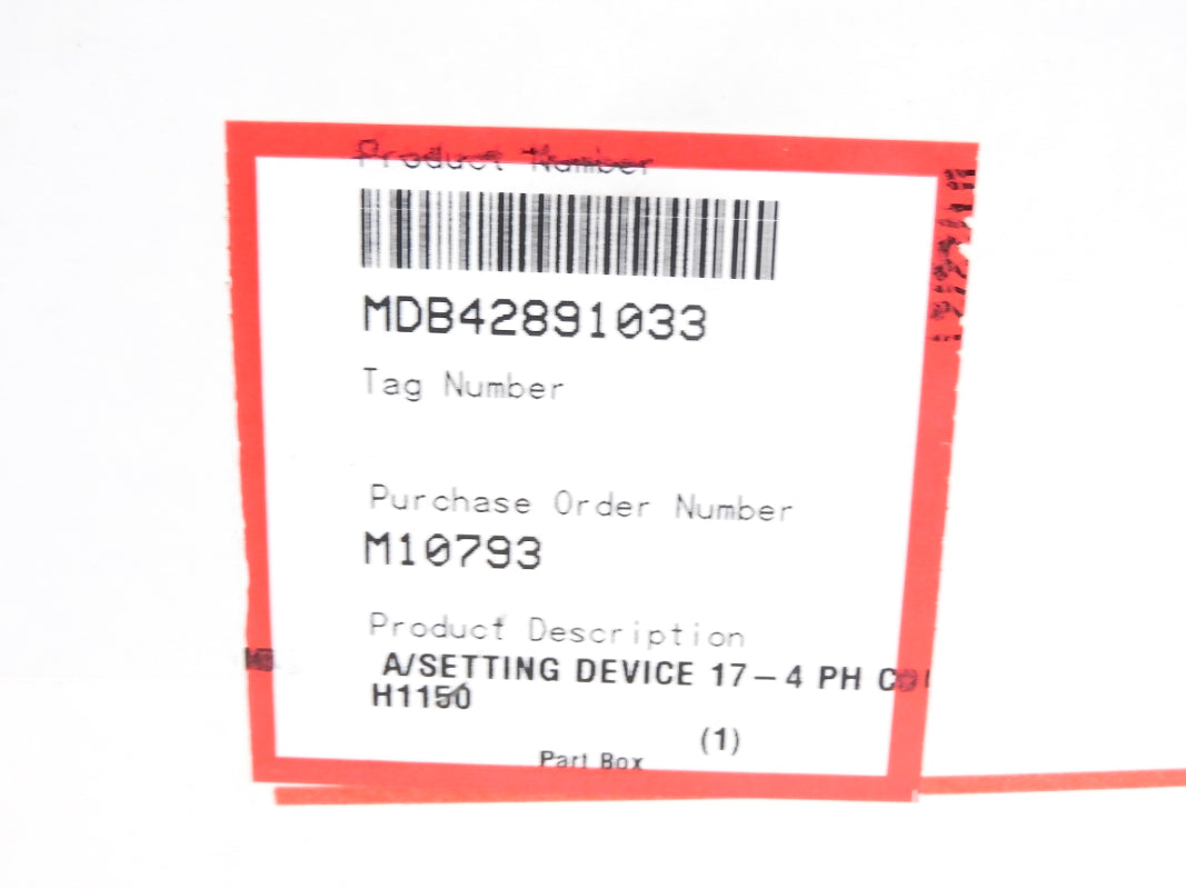 FLOWSERVE MDB42891033 NSMP