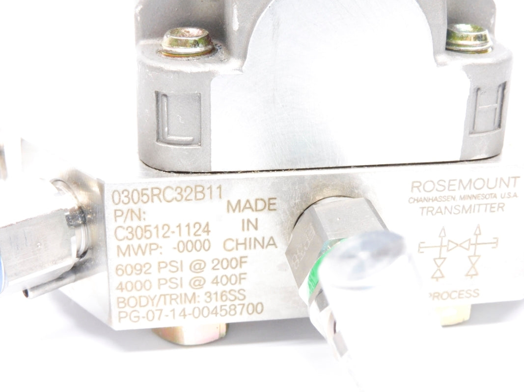 ROSEMOUNT 3051CD4A02A1AS5Q4 0-300PSI (AS PICTURED) NSNP