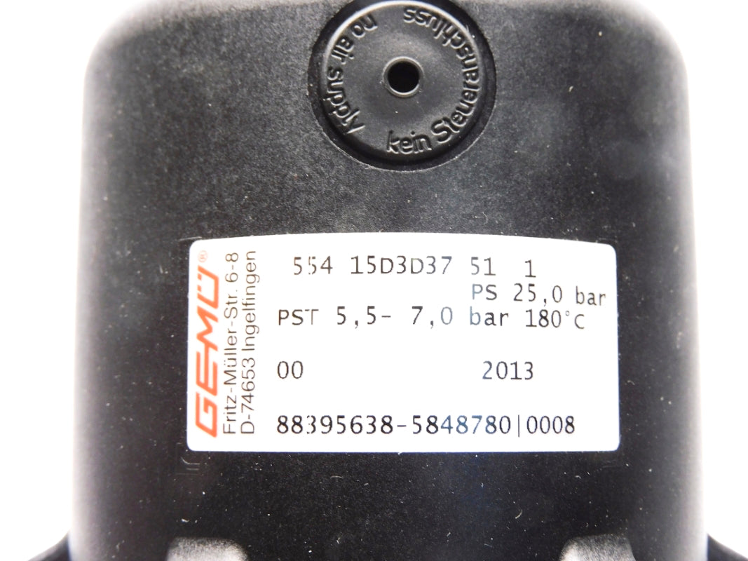 GEMU 55415D3D37511 88395638 1/2" NSMP