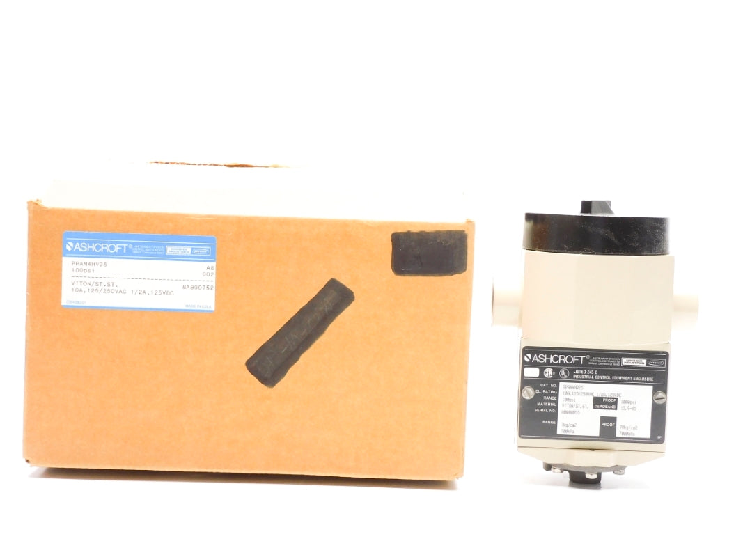 ASHCROFT PPAN4HV25 100PSI NSMP