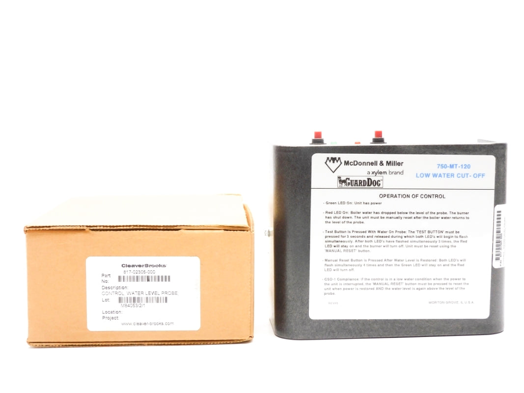 CLEAVER BROOKS 817-02305-000 NSMP