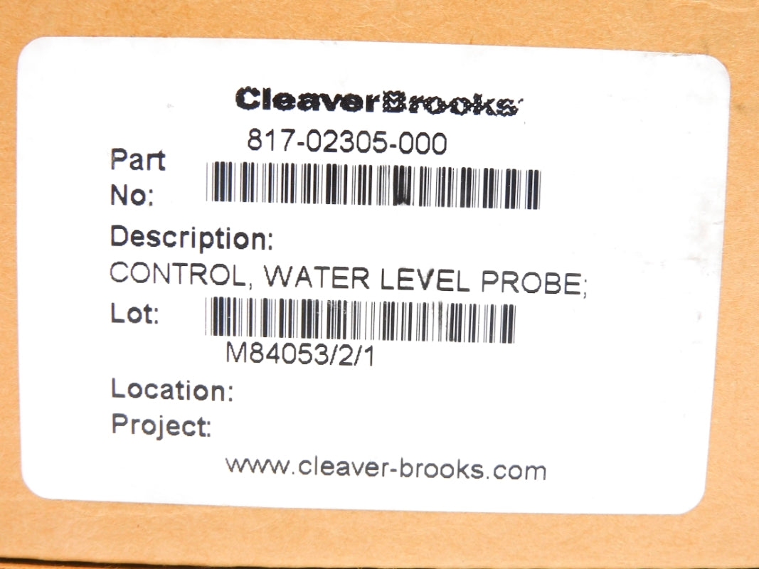 CLEAVER BROOKS 817-02305-000 NSMP