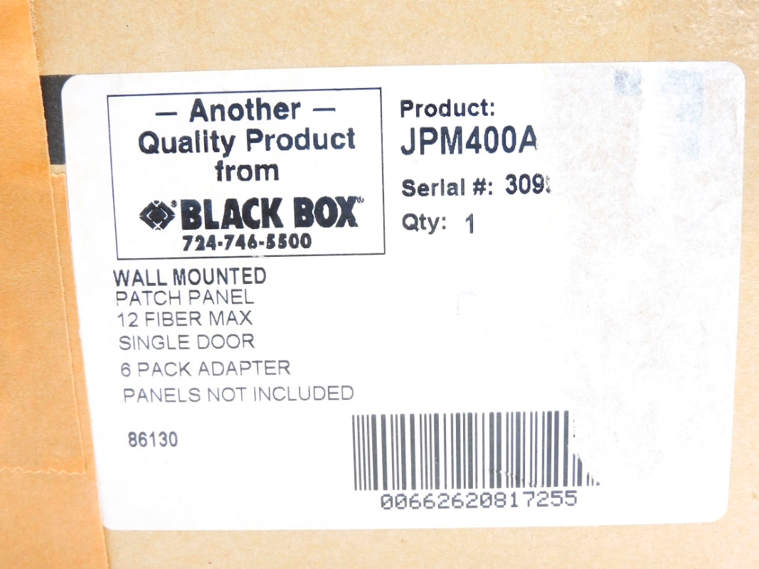 BLACK BOX JPM400A NSMP