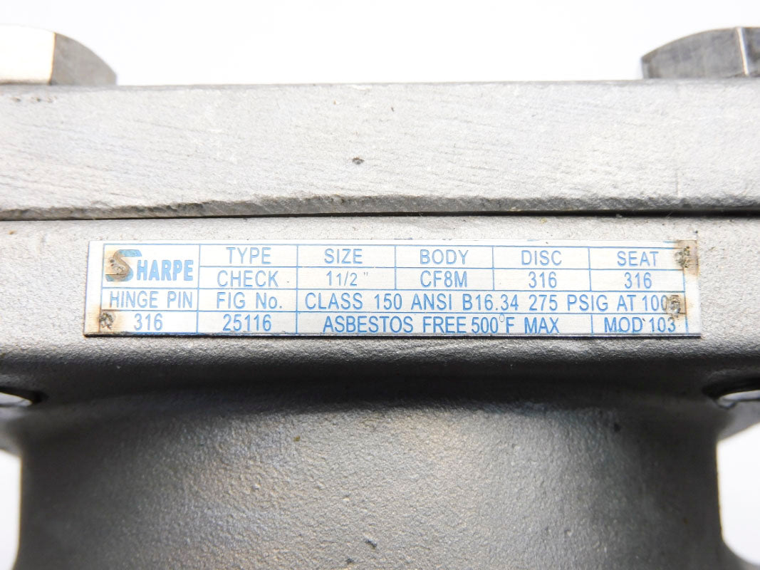 SHARPE 25116 1-1/2" NSNP