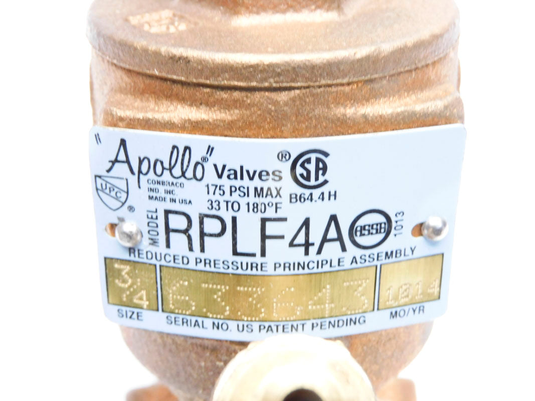APOLLO RPLF4A 175PSI 3/4" NSNP