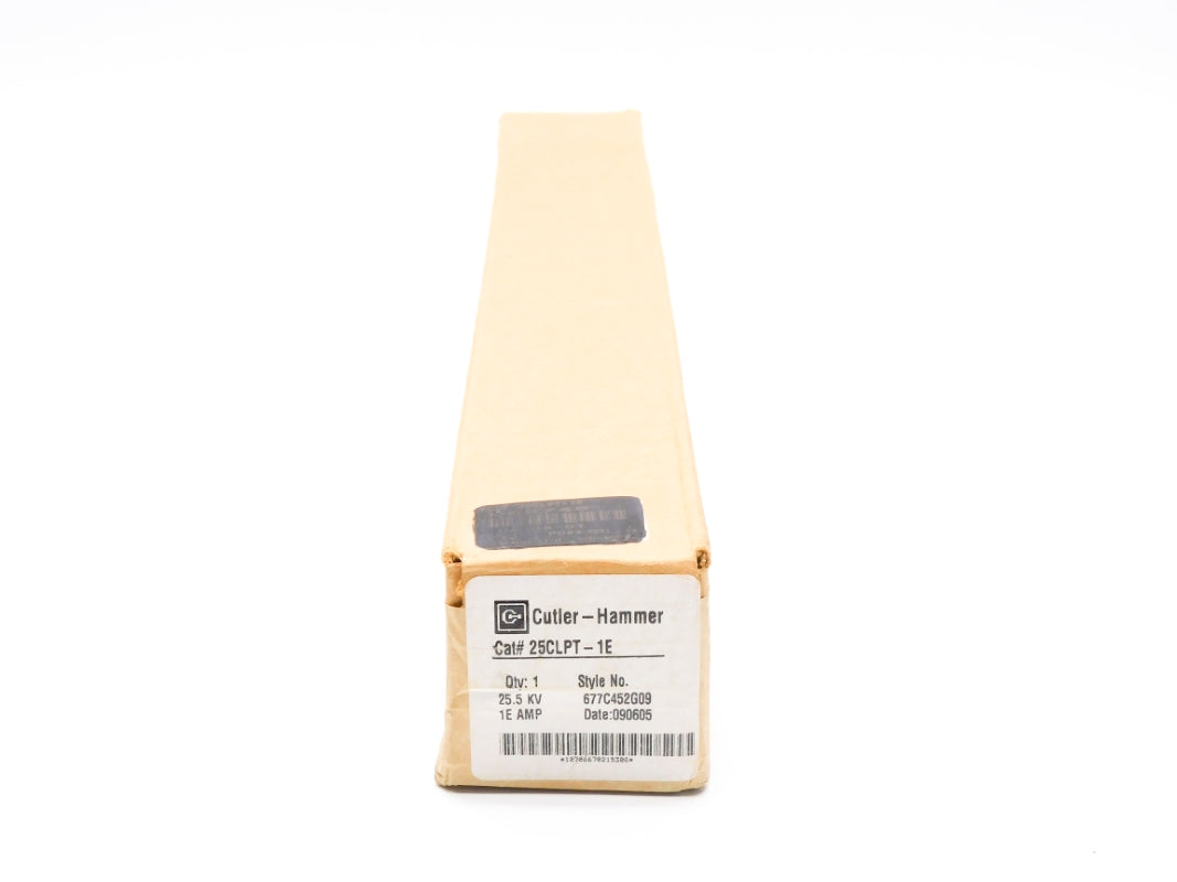 CUTLER HAMMER 25CLPT-1E 677C452G09 25.5KV 1A NSFS