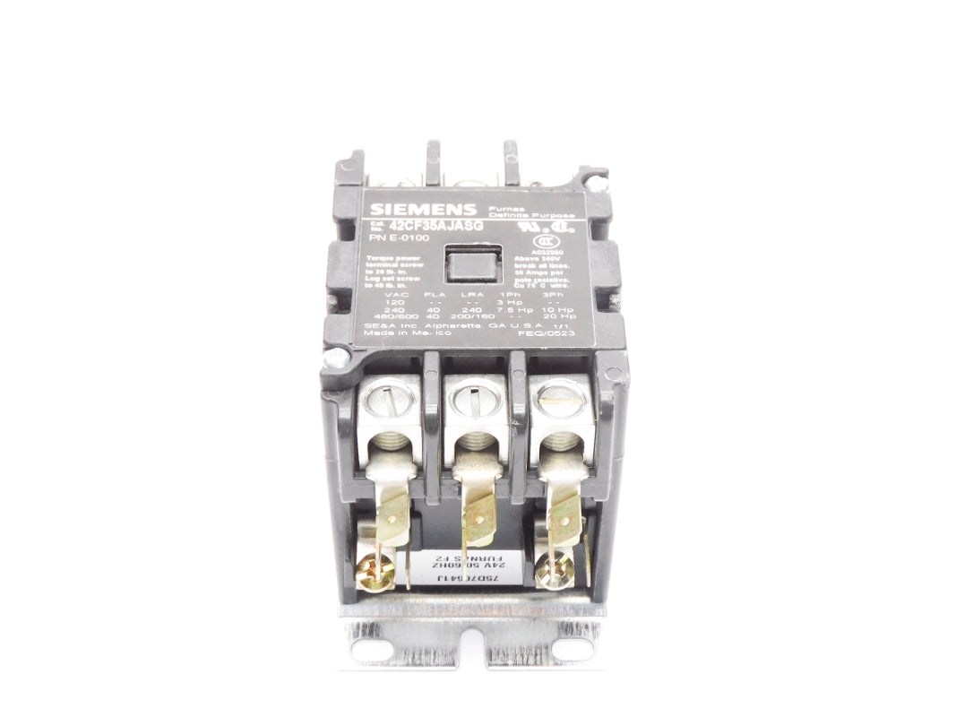 SIEMENS 42CF35AJASG 120/240V NSNP