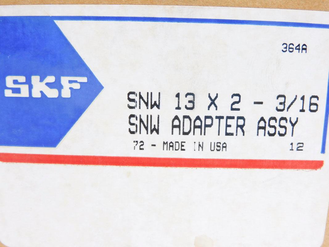 SKF SNW-13X2-3/16 NSMP
