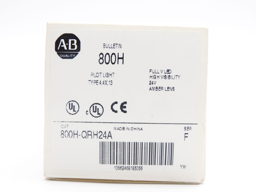 ALLEN BRADLEY 800H-QRH24A SER. F (WH) NSMP