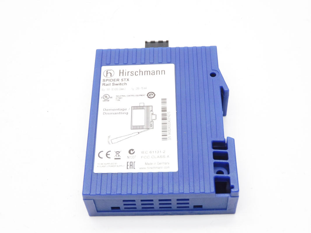 HIRSCHMANN SPIDER5TX 943824-002 9.6-32VDC NSMP