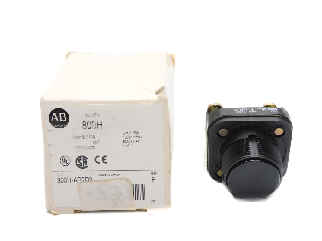ALLEN BRADLEY 800H-AR2D2 SER. F (WH) NSMP
