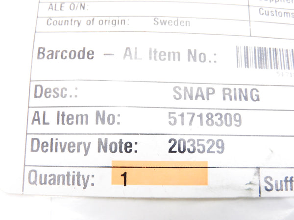 ALFA LAVAL 51718309 NSMP