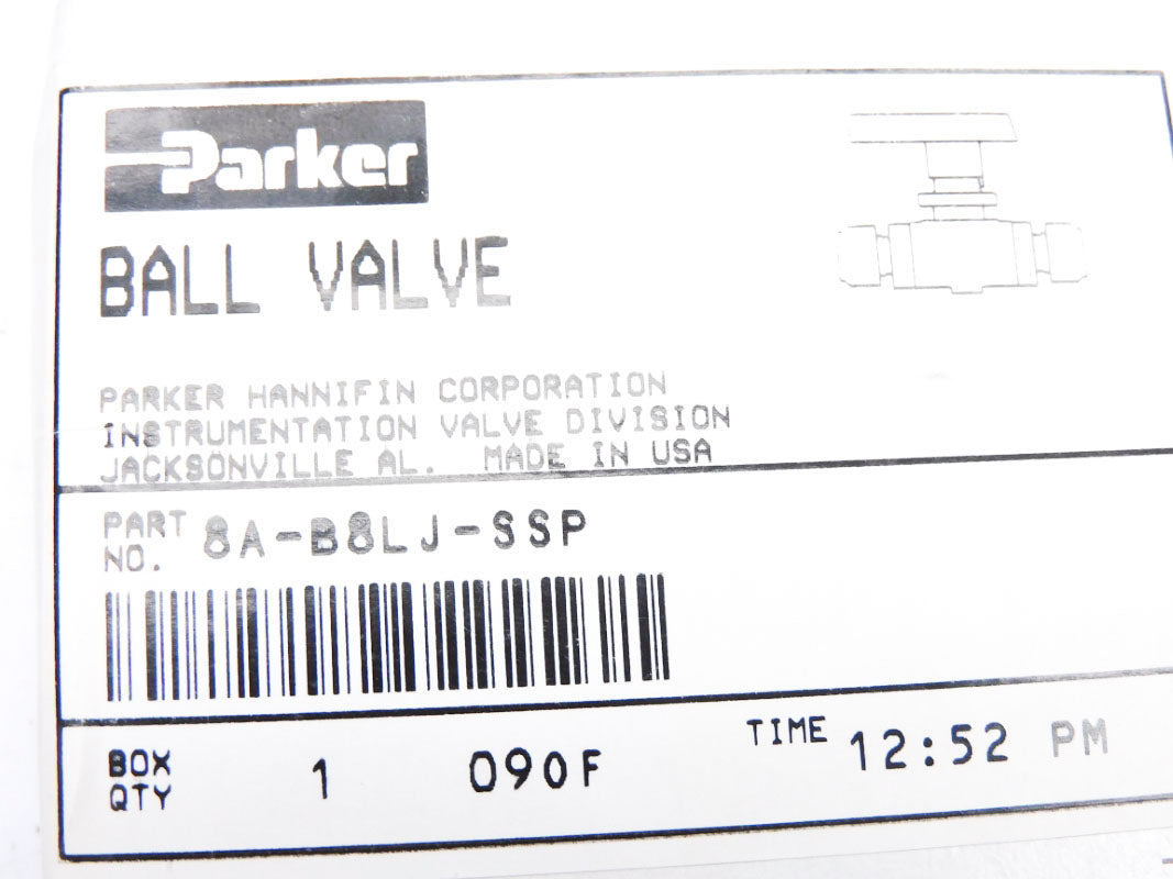 PARKER 8A-B8LJ-SSP NSMP