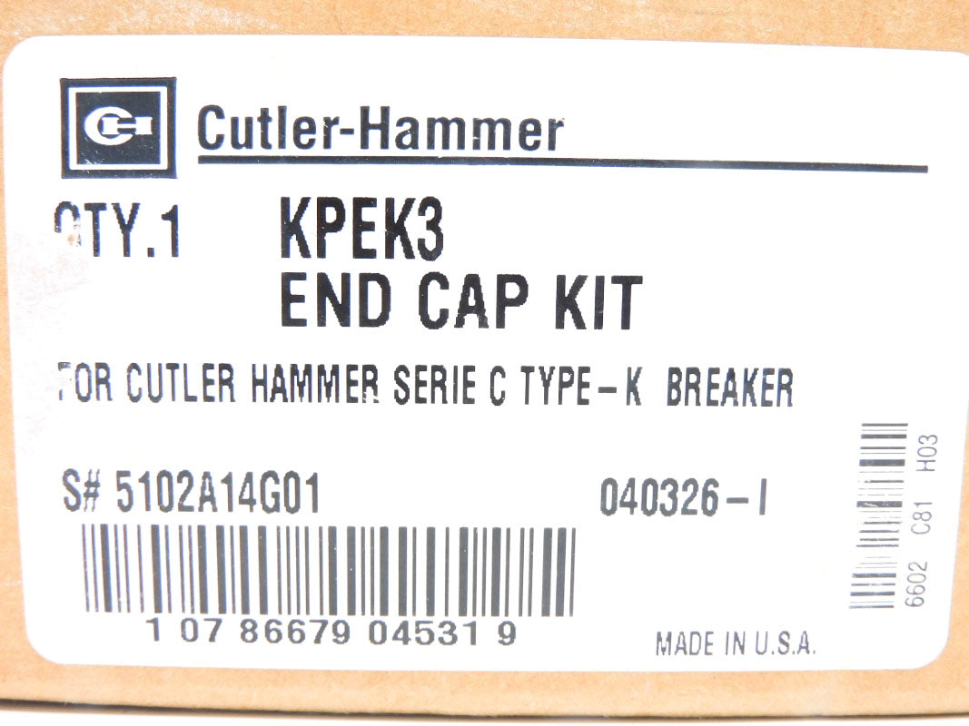 CUTLER HAMMER KPEK3 5102A14G01 NSMP
