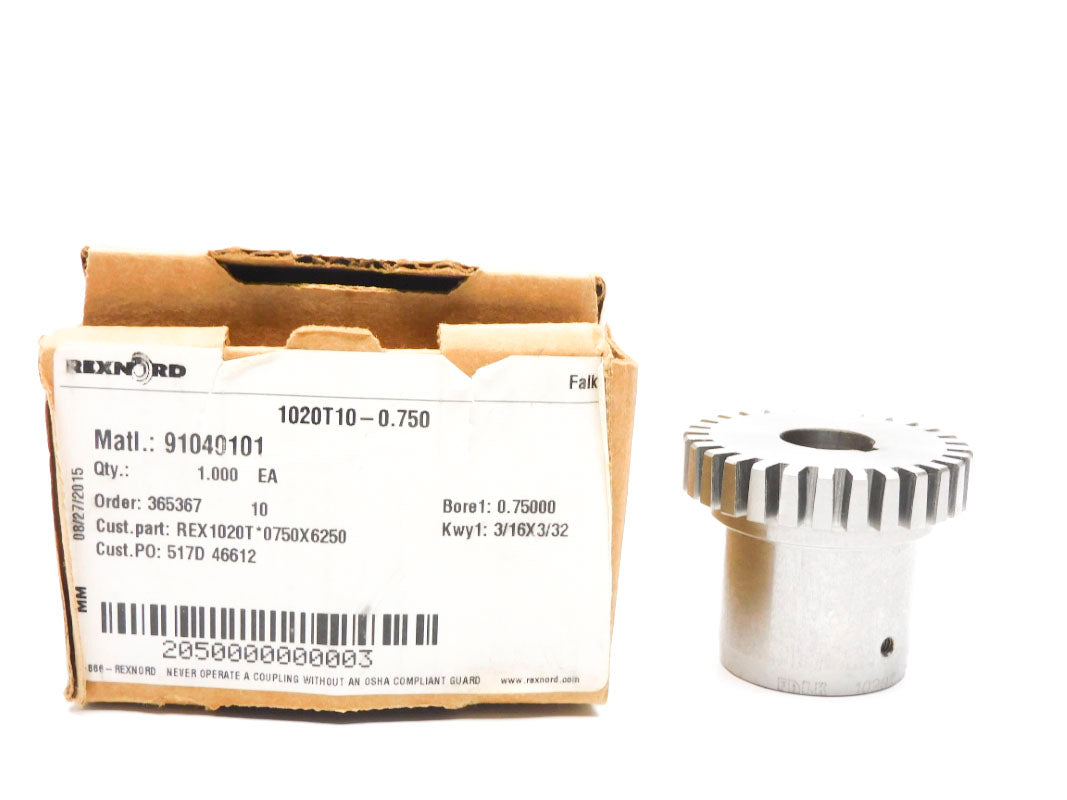 REXNORD 1020T10-0.750 91040101 NSMP