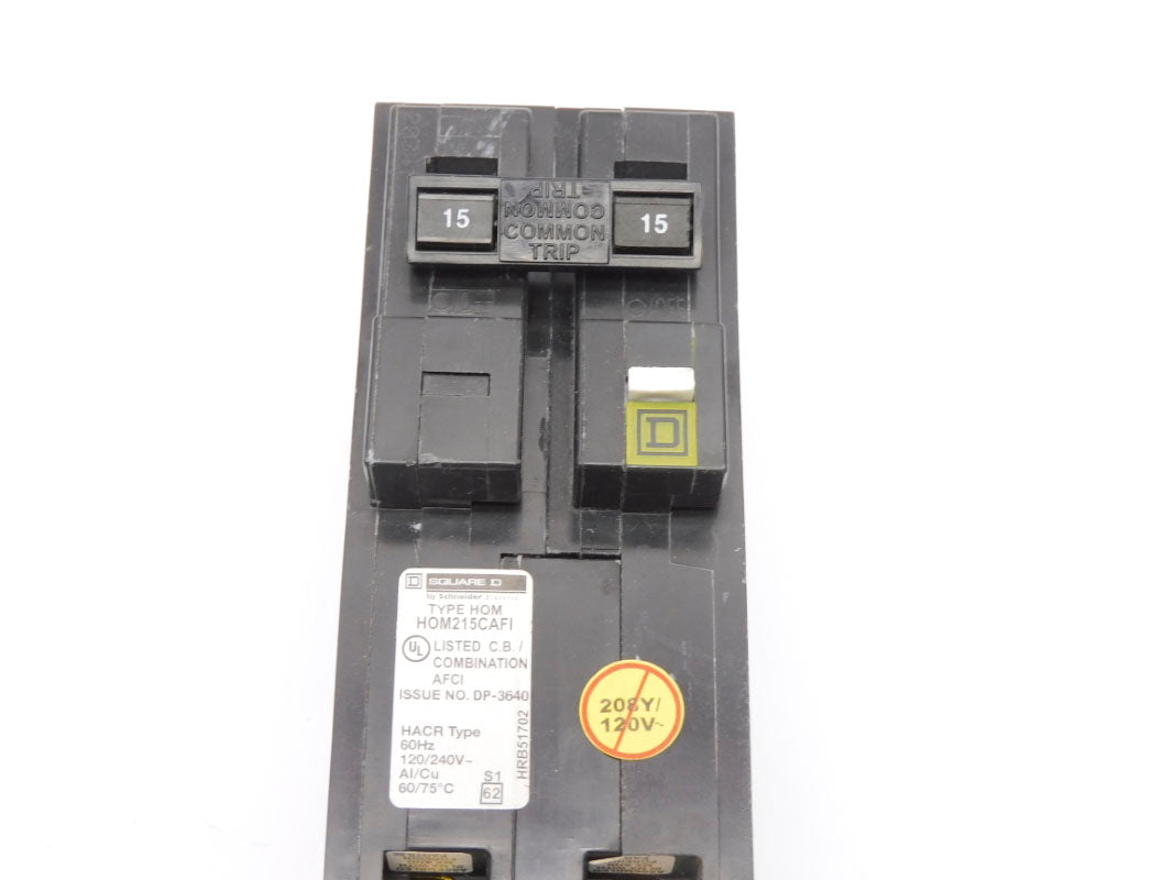 SQUARE D HOM215CAFIC 120/240V 15A UNMP