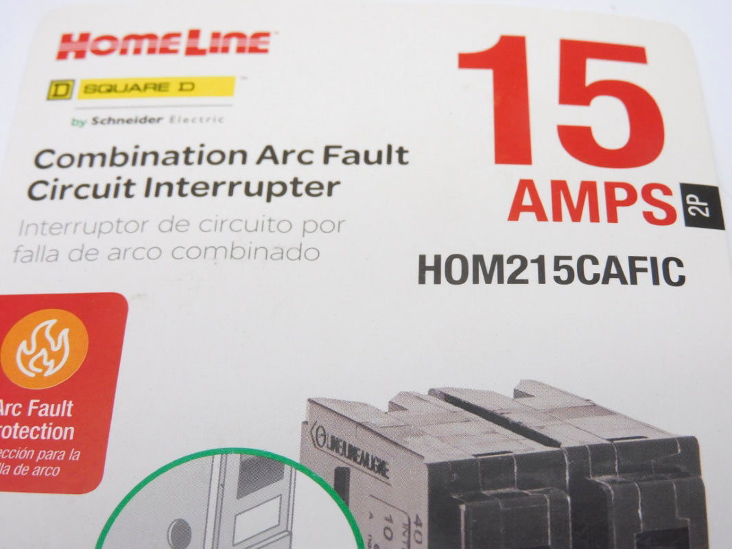 SQUARE D HOM215CAFIC 120/240V 15A UNMP