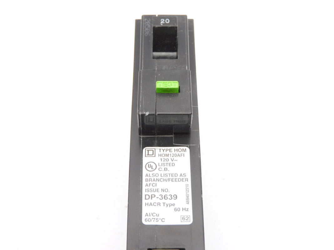 SQUARE D HOM120AFIC 120V 20A NSMP