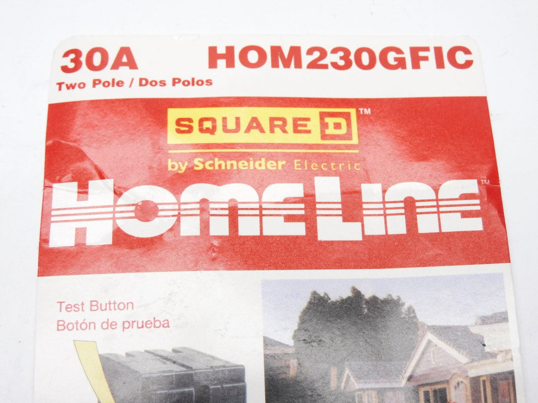 SQUARE D HOM230GFIC 120/240V 30A (AS PICTURED) UNMP