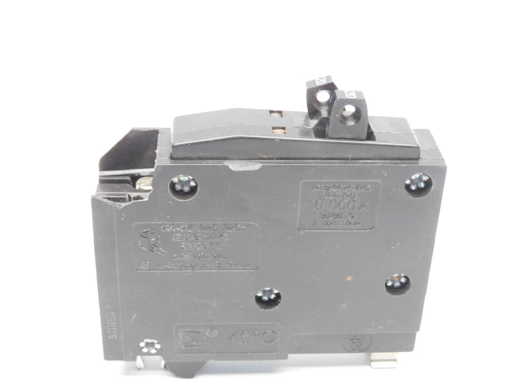 SQUARE D QO2020C 20-20A 120/240V UNMP