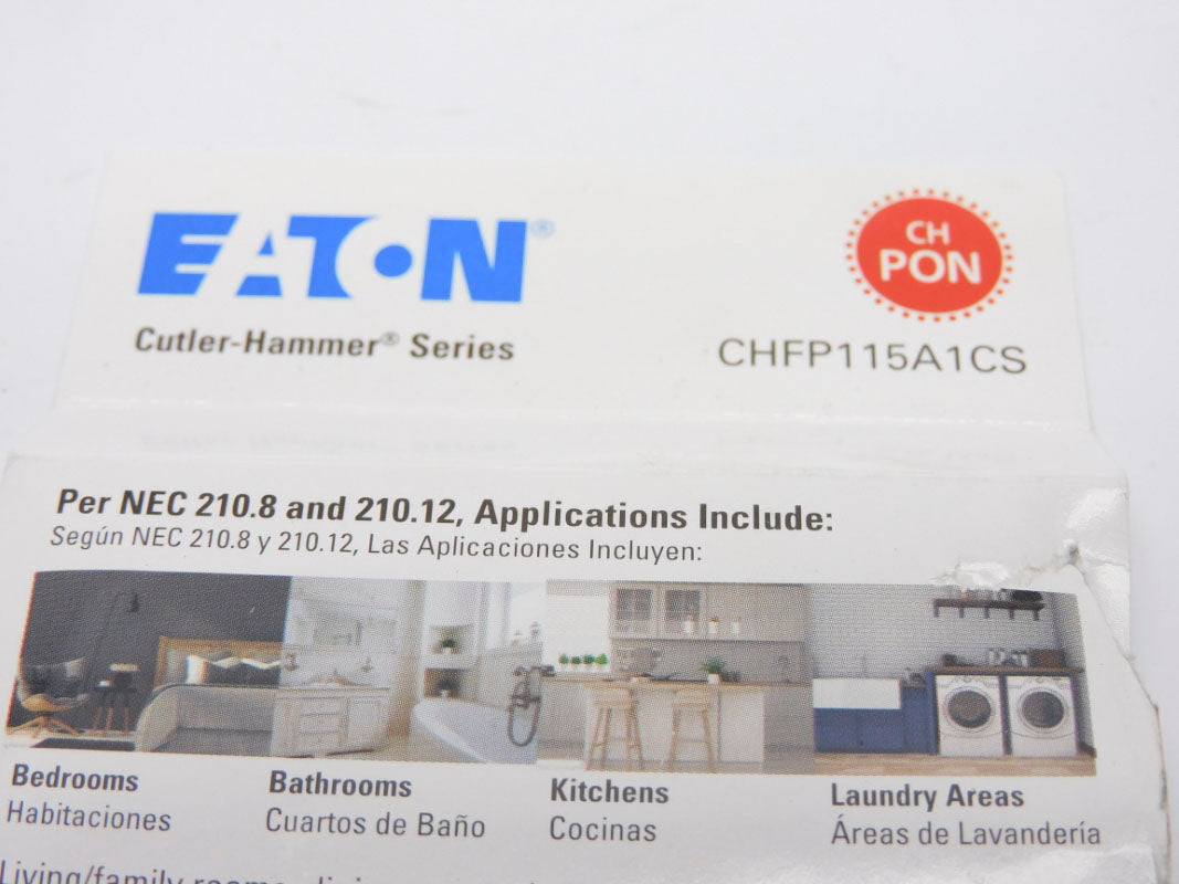 EATON CHFP115A1CS 15A 120V (AS PICTURED) UNMP
