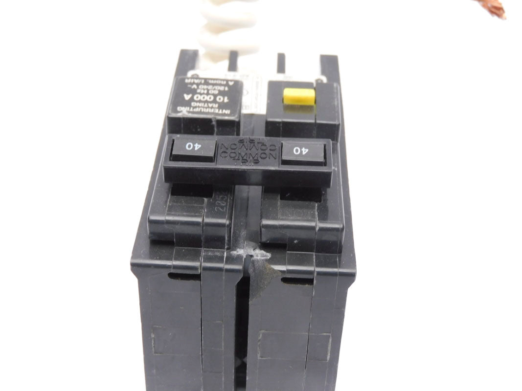 SQUARE D HOM240GFIC 120/240V 40A UNMP