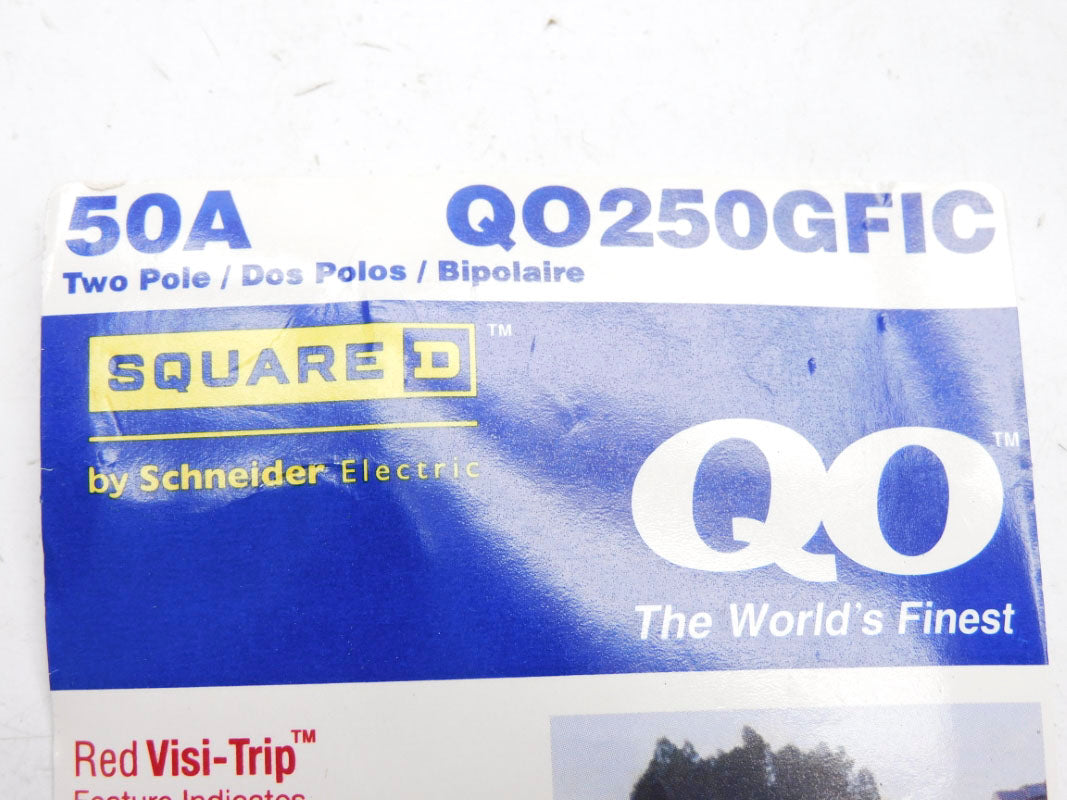 SQUARE D QO250GFIC 50A 120/240V UNMP