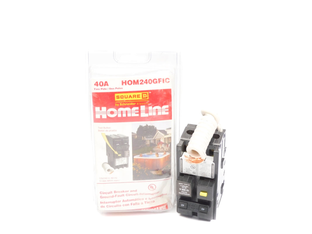 SQUARE D HOM240GFIC 120/240V 40A NSMP