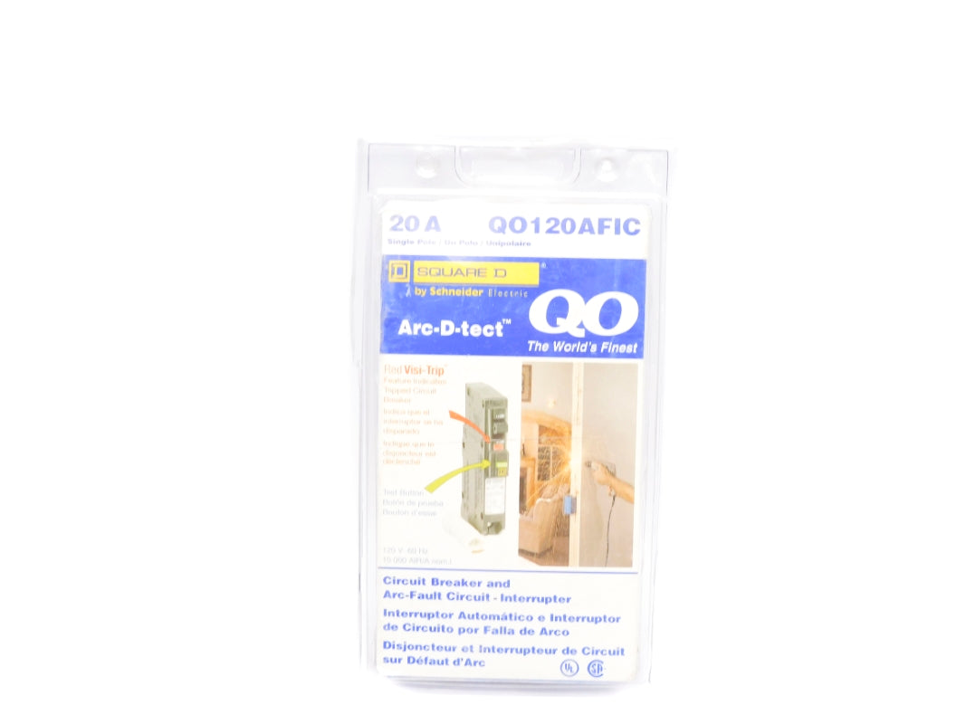 SQUARE D QO120AFIC 120V 20A NSMP