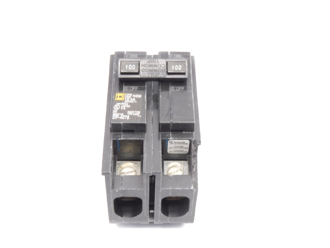 SQUARE D HOM2100C 100A 120/240V UNMP