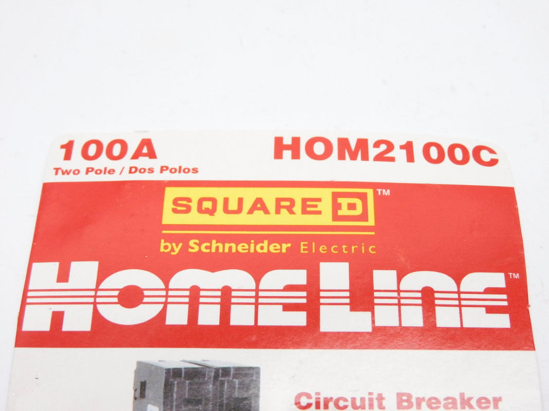 SQUARE D HOM2100C 100A 120/240V UNMP