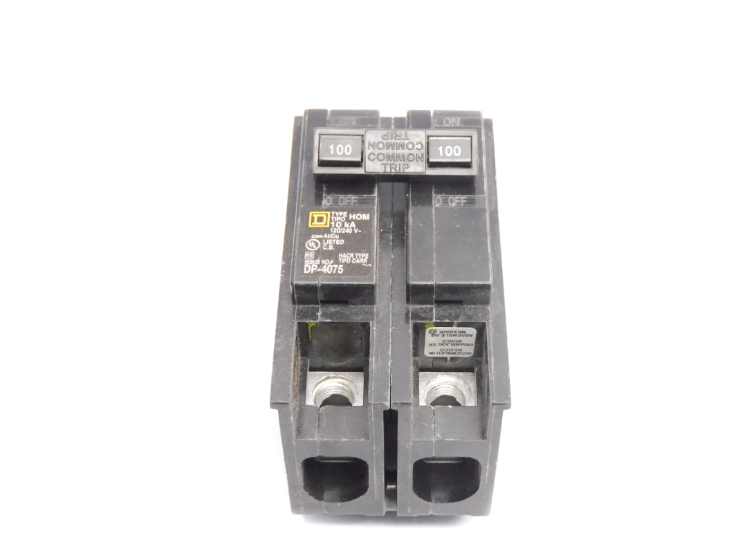 SQUARE D HOM2100C 120/240V 100A  UNMP