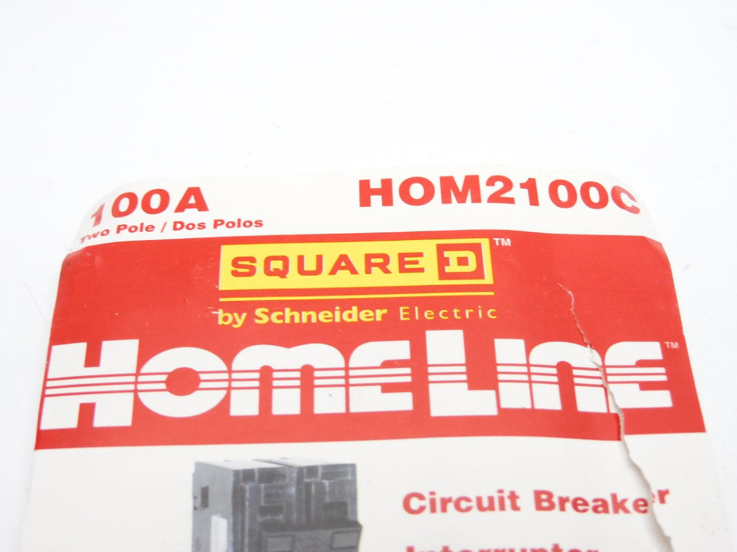 SQUARE D HOM2100C 120/240V 100A  UNMP