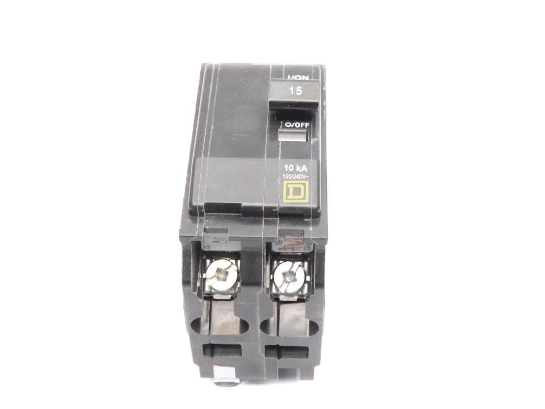 SQUARE D QO215 15A 120/240V (10KA) UNMP
