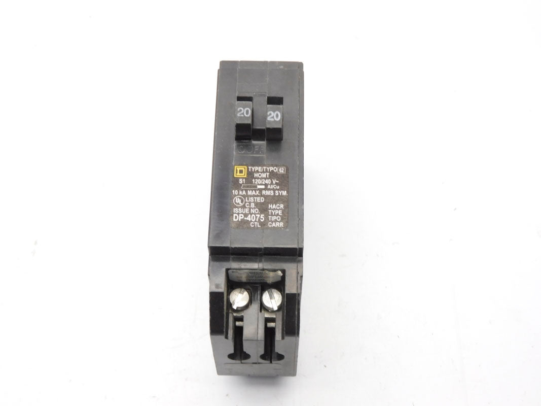 SQUARE D HOMT2020 20-20A 120/240V UNMP
