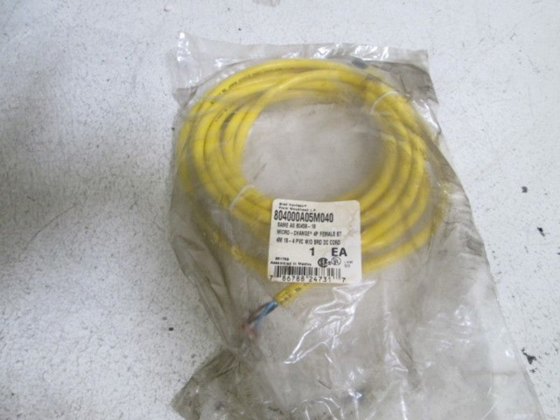 BRAD HARRISON FEMALE CORD 804000A05M040 * NEW IN BAG *