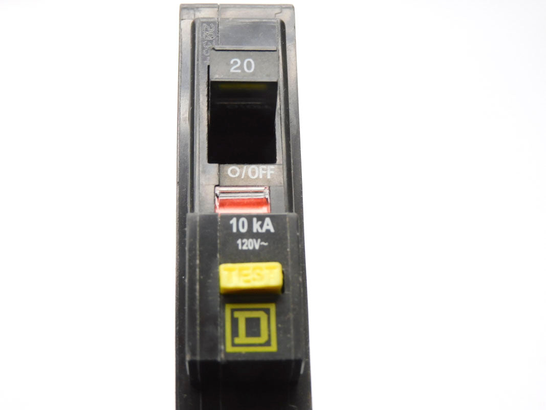 SQUARE D QO120GFIC 20A 120V UNMP